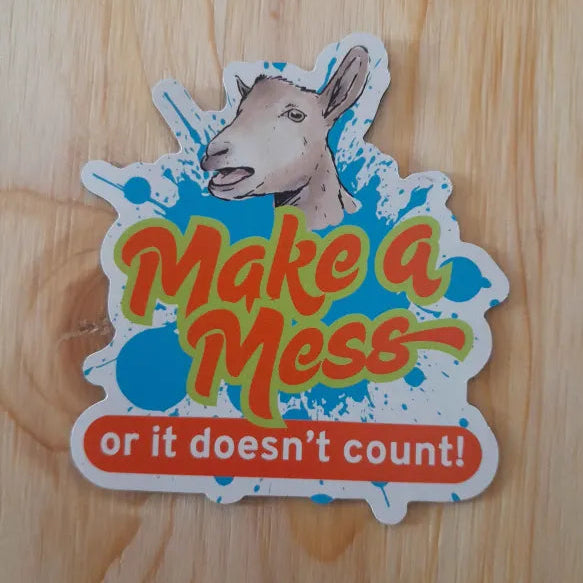 Make Messes 3" Magnet