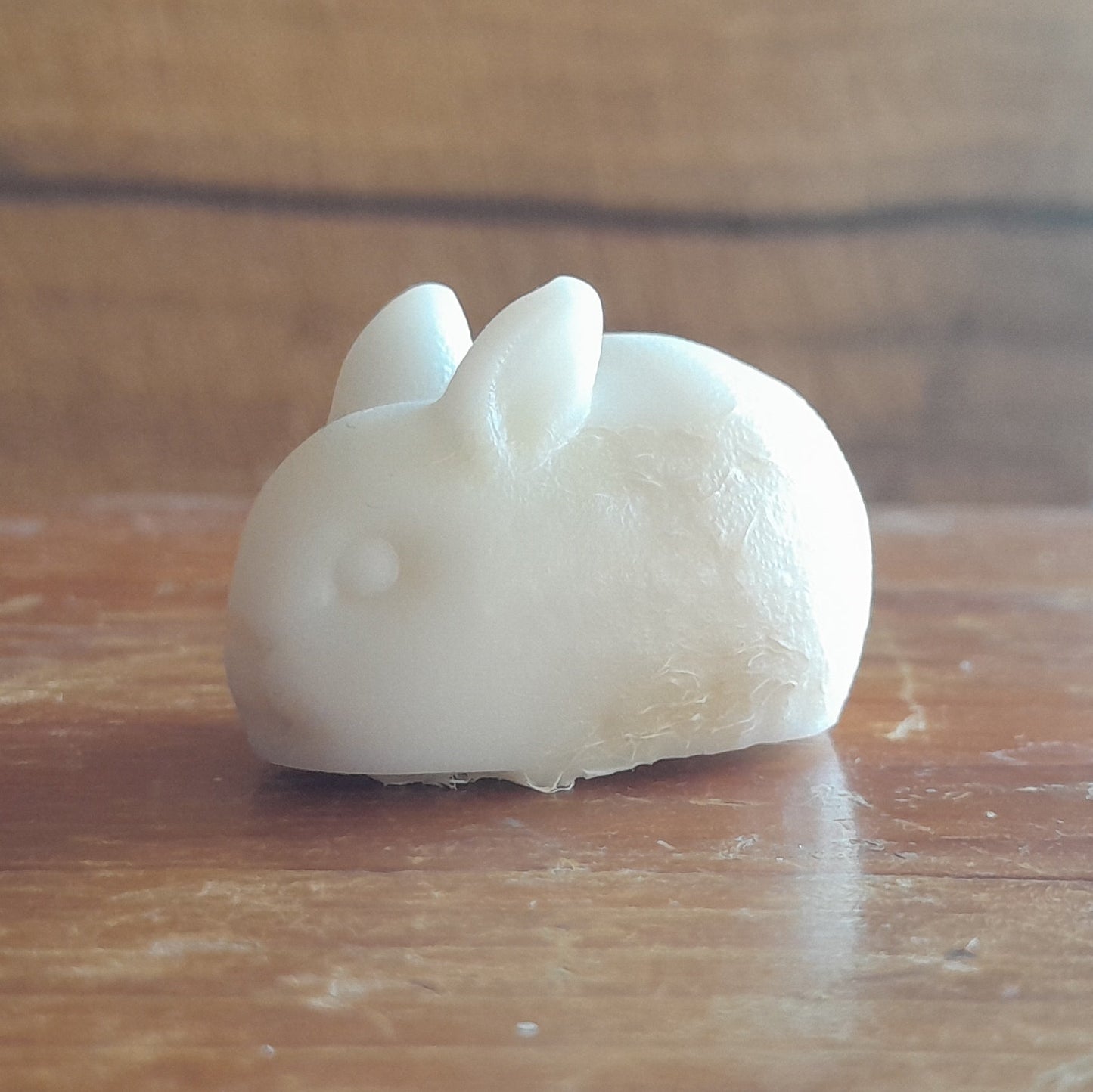 1oz Goat's Milk Luffa Soap: Rabbit, Unscented