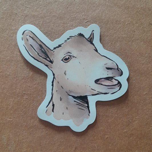 2" Nigerian Dwarf Goat Magnet: "Winnie"