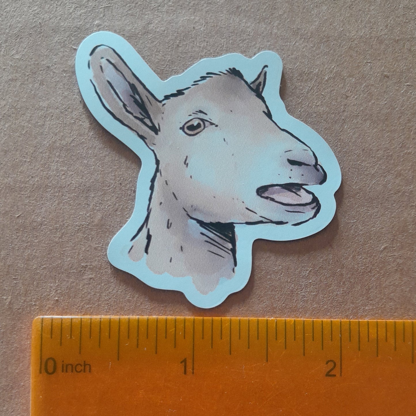 2" Nigerian Dwarf Goat Magnet: "Winnie"