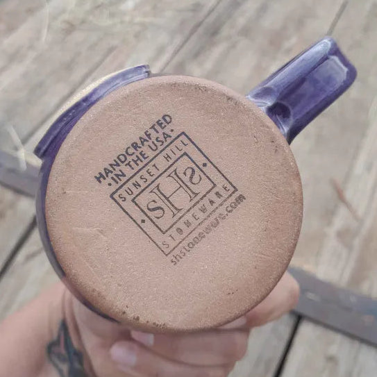 14oz Branded Purple Mug